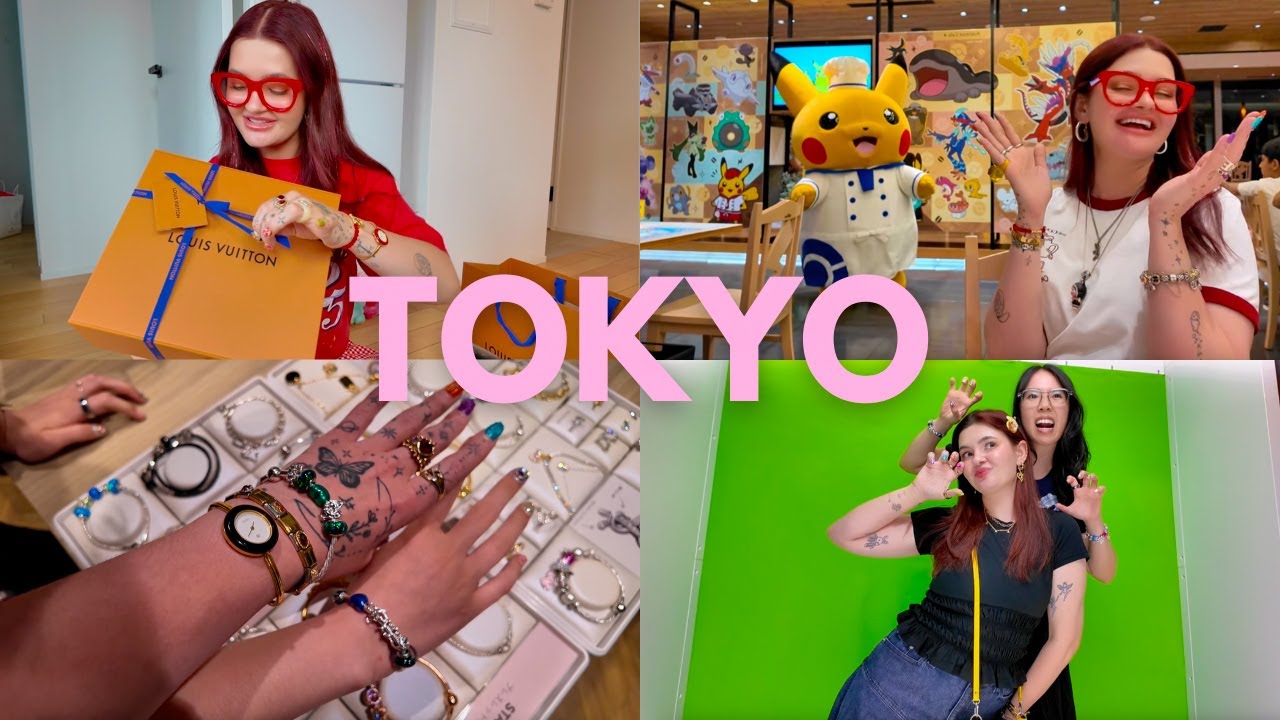 ТОКИО ☆ кафе покемонов, распаковка Louis Vuitton x Murakami и главный офис Pandora!!!