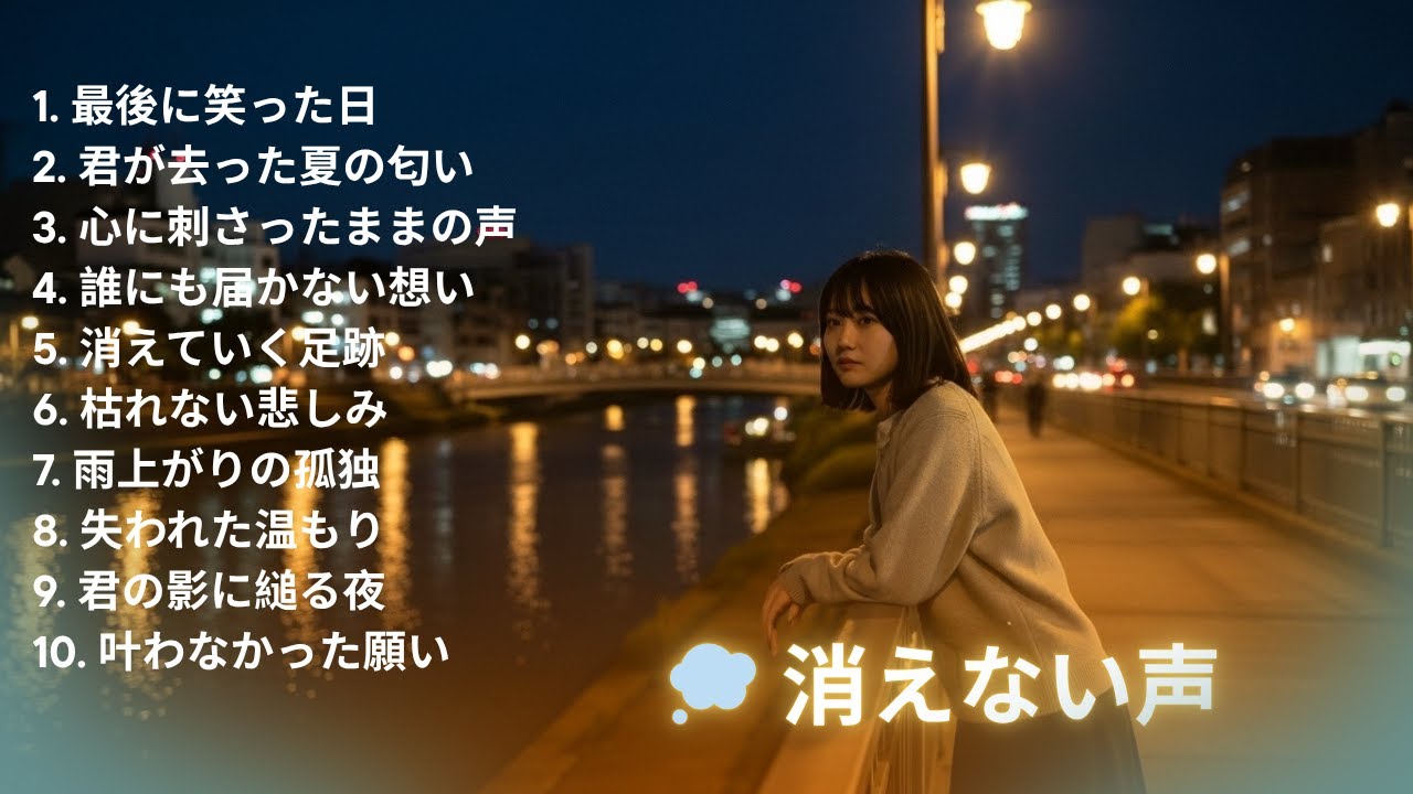 冬の涙が落ちる夜💧忘れられない歌×名曲バラード