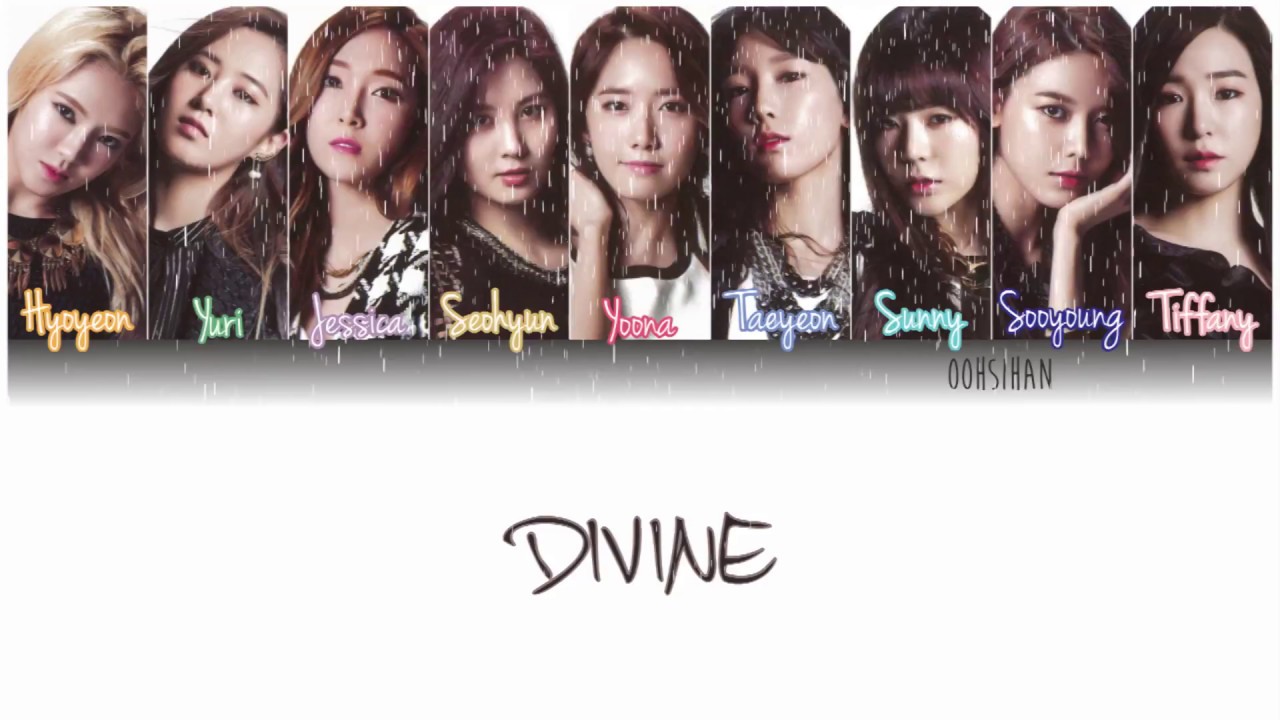 GIRLS’ GENERATION (少女時代) SNSD – DIVINE Lyrics Color Coded [Eng/Kan/Rom]