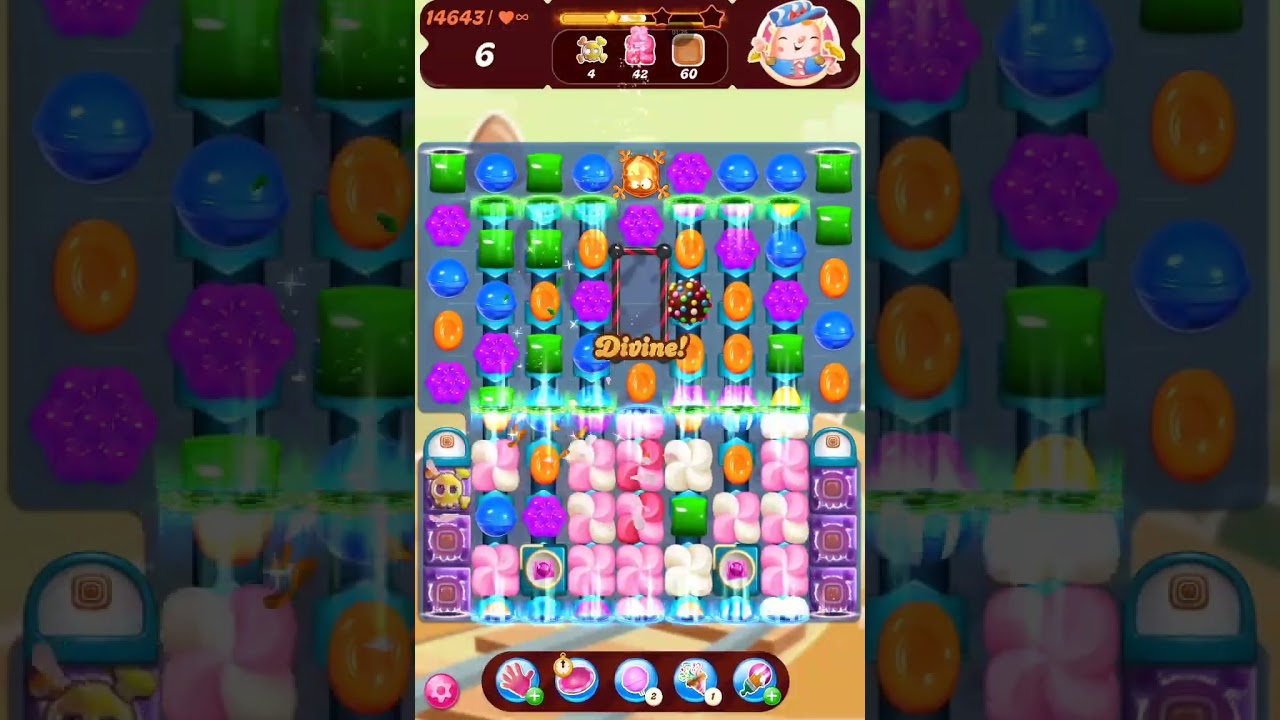 #candycrush🍭🙏🏼 level 14643. Like 👍🏼 Comment Subscribe and Share!