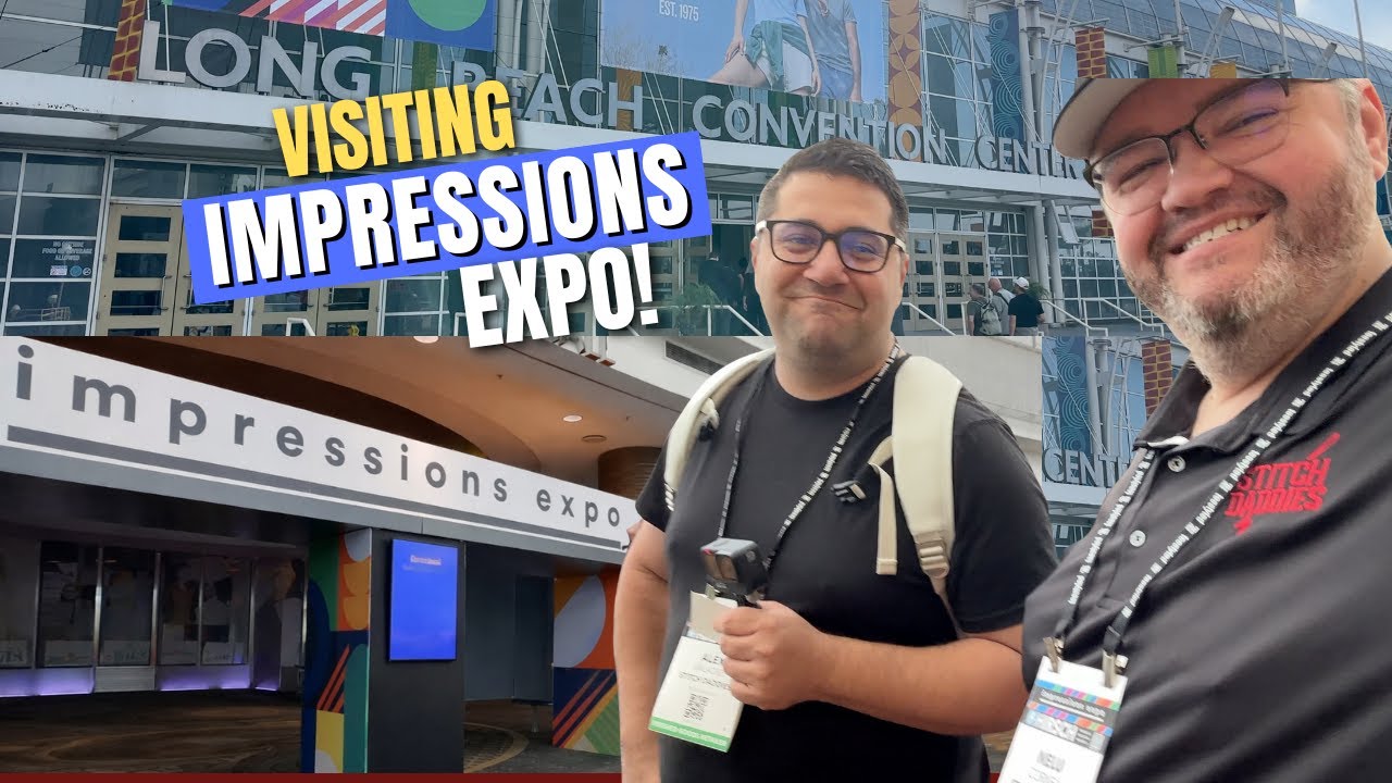 Наша первая поездка на выставку Impressions Expo в Лонг-Бич, Калифорния.