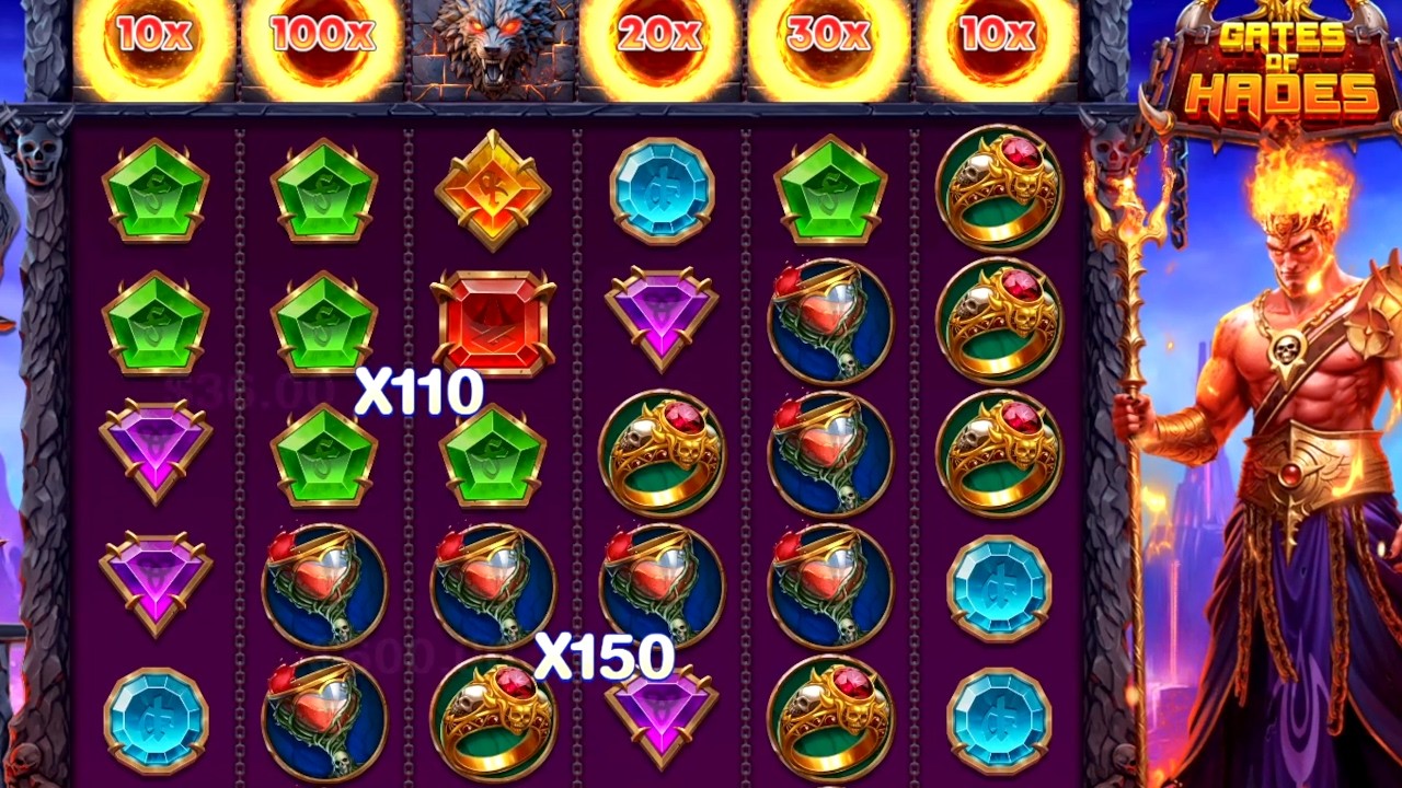 Gates of Hades Builds Up the Wild Cluster Multis for Big Wins