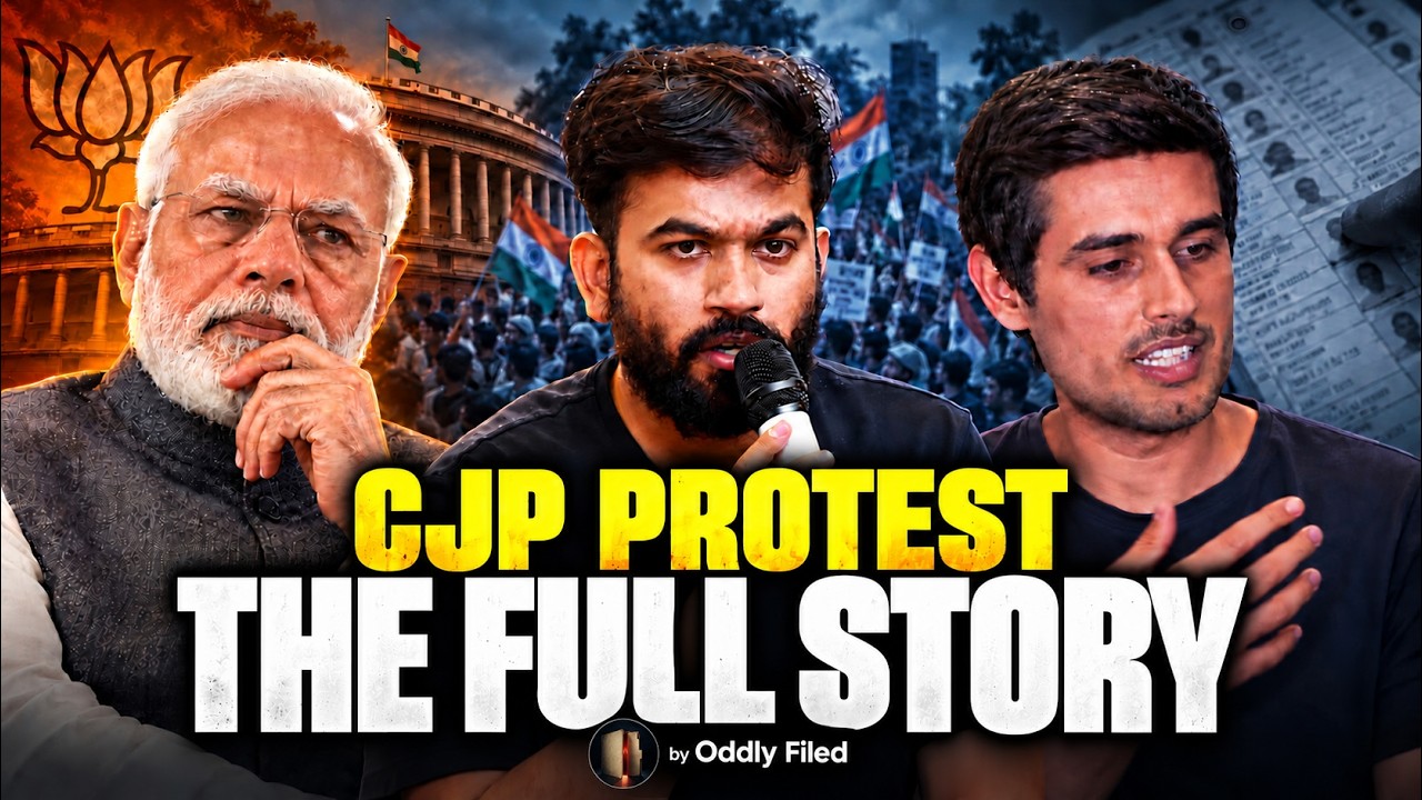 Modi Detained Dhruv Rathee? CJP Protest & Voter List Row Explained