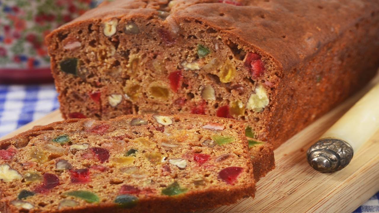 Dark Fruit Cake Recipe Demonstration - Joyofbaking.com