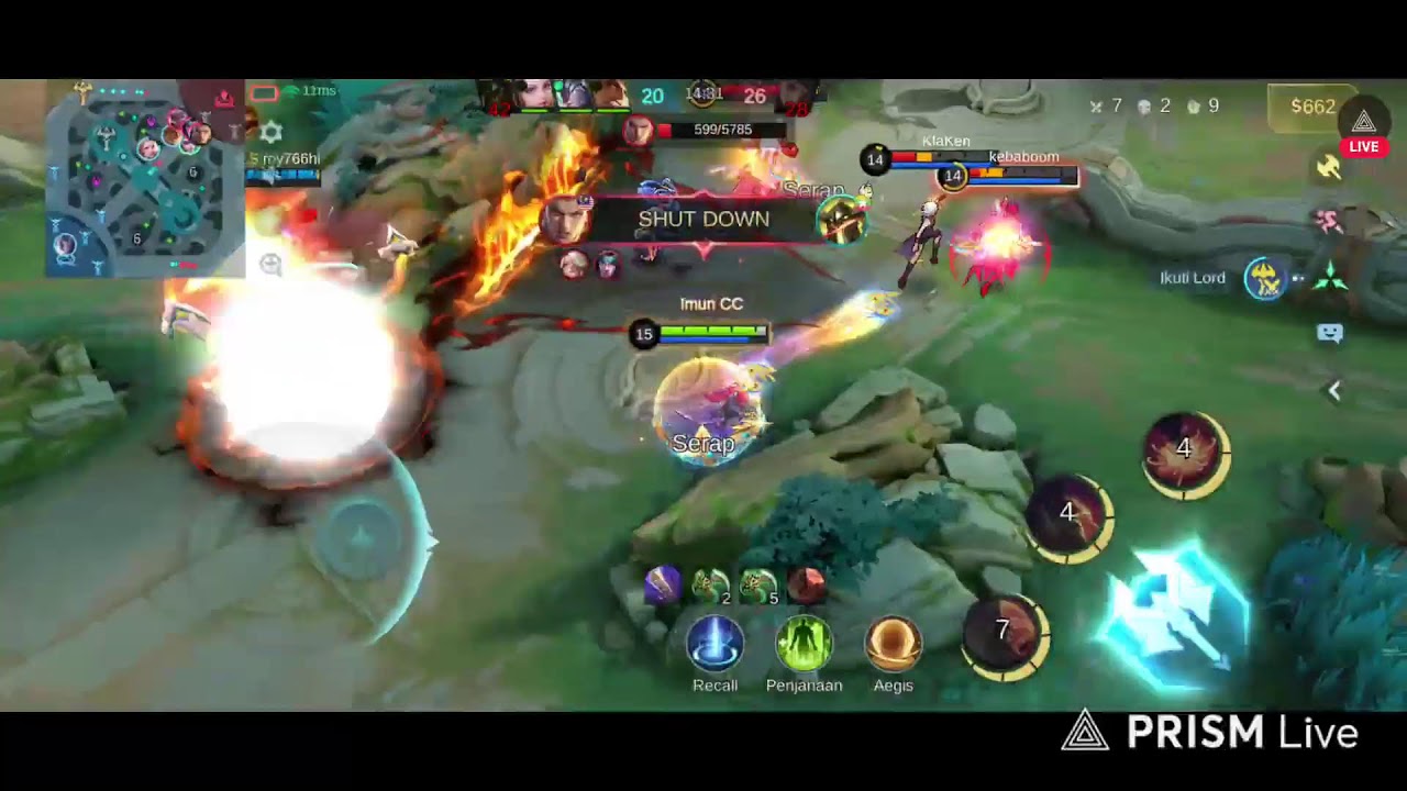 Mobile Legend Bang Bang - Live Stream #228 : Berjuang di Mythical Glory untuk ke Immortal (Malaysia)