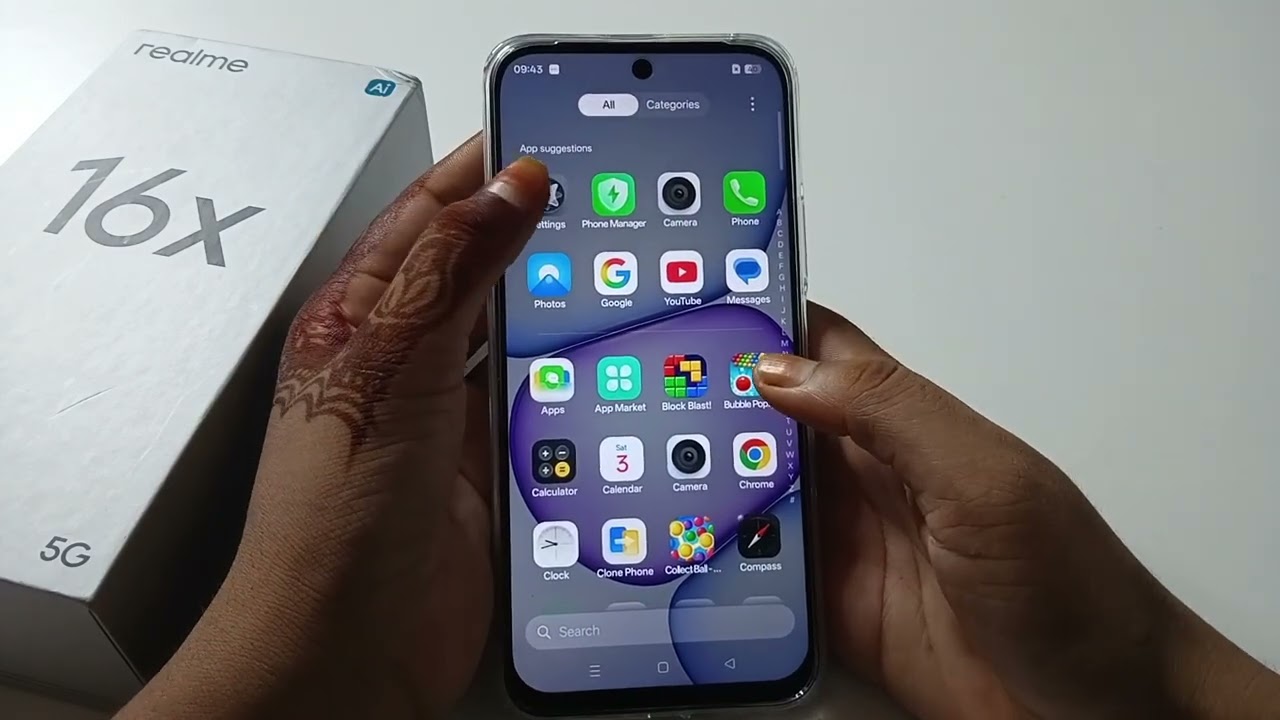 How to Enable Full Screen Display on Realme 16x 5G 😱 | Full Screen Setting | Realme Secret Setting
