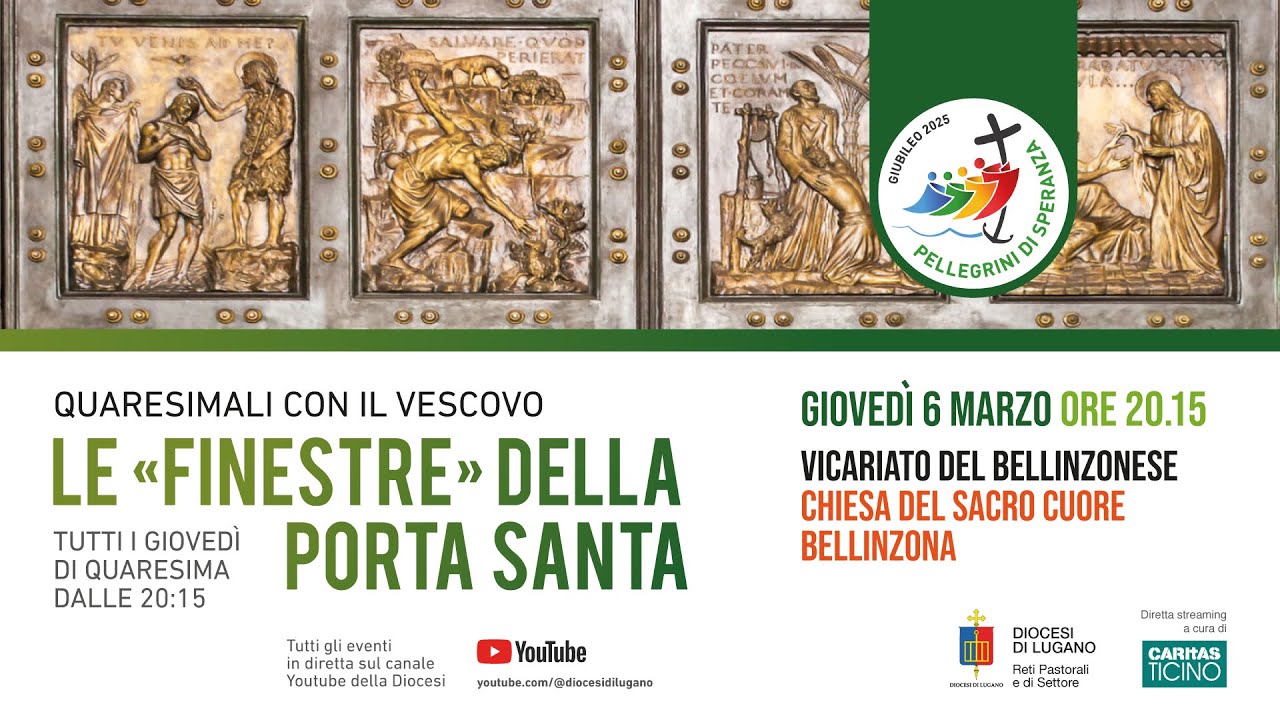Le Finestre della Porta Santa - Quaresimali 2025 - Breganzona - Lucino, Collegio Pio XII