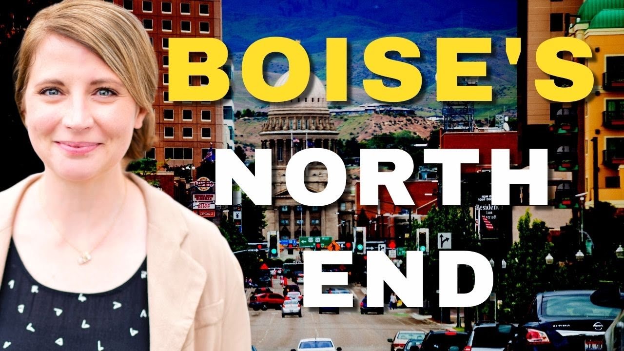 BOISE'S top neighborhoods. Driving tour of The North End.
