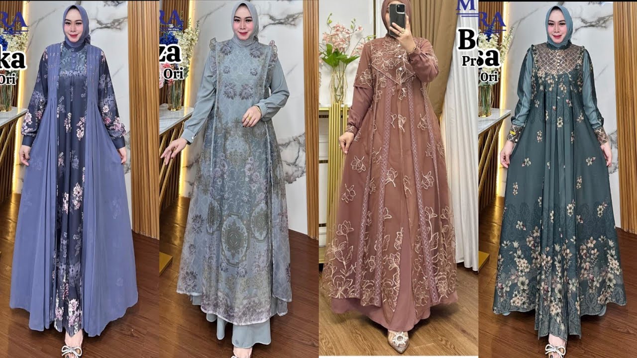 MODEL DRESS LEBARAN 2026 |GAMIS LEBARAN PREMIUM |GAMIS CANTIK MEWAH TERBARU