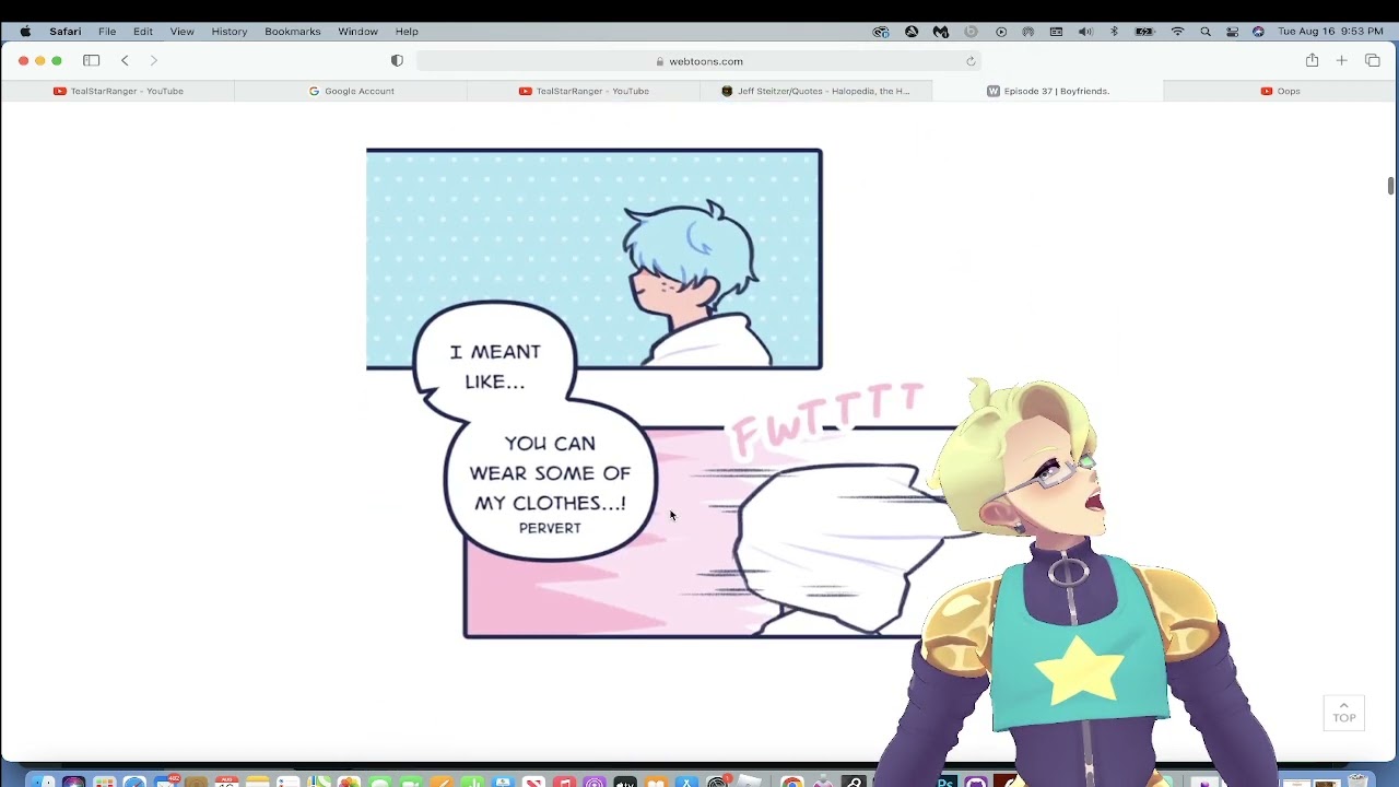 Gay VTuber Reads Boyfriends episode 33-40
