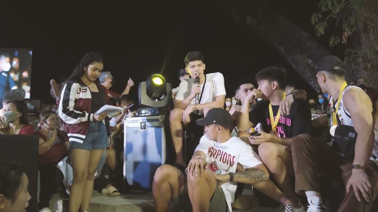 UAAP Season 84 Champions UP Fighting Maroons UP Bonfire Interview