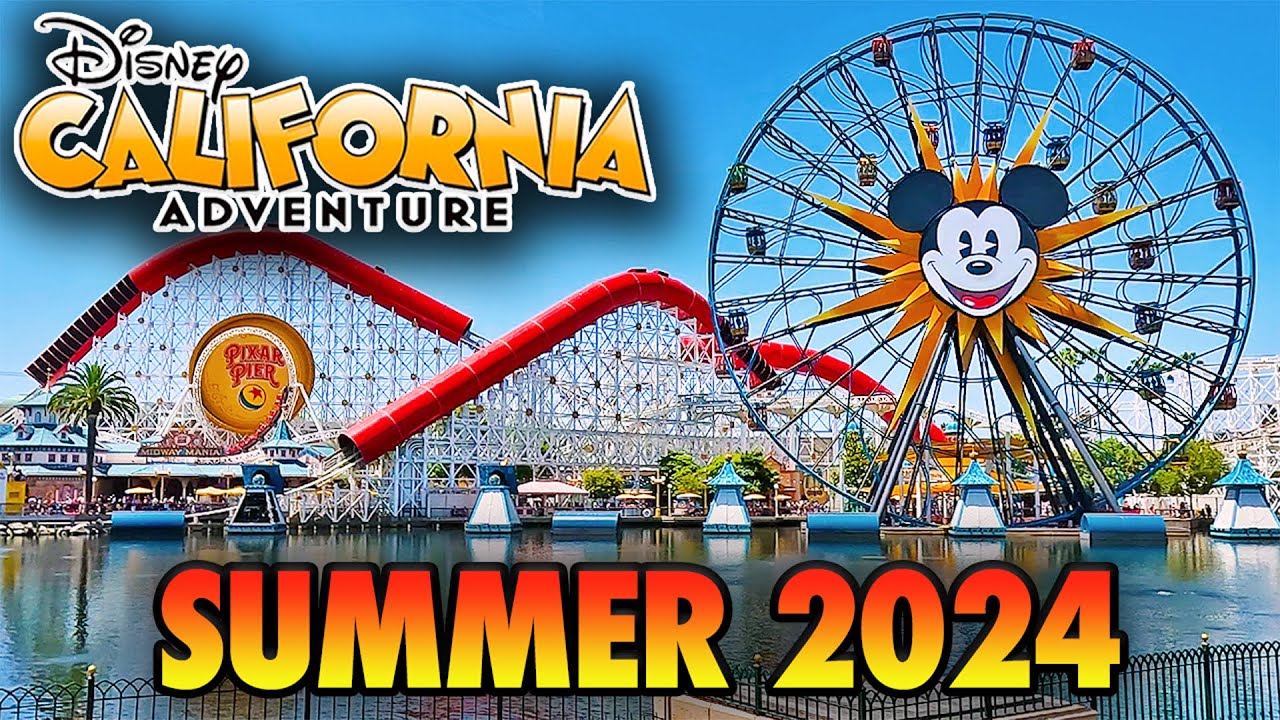 Disney California Adventure - Summer 2024 Walkthrough & Little Mermaid Ride [4K POV]