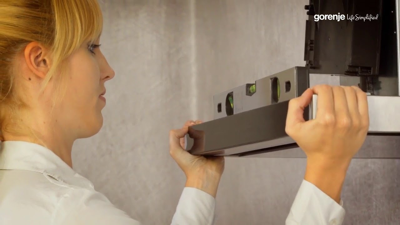 Coifas Gorenje  - Instala&ccedil;&atilde;o