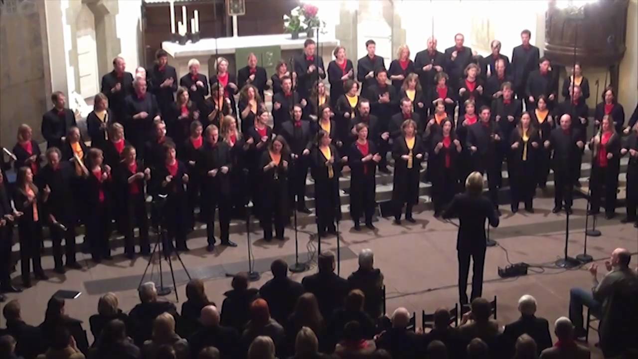 Eric Whitacre conducts CLOUDBURST (Junges Vokalensemble Hannover)