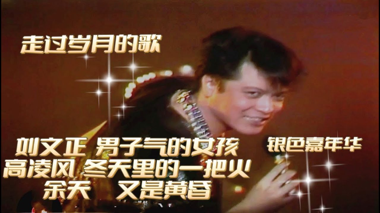 刘文正  男子气的女孩   高凌风  冬天里的一把火  余天  又是黄昏  银色嘉年华节目主持 向云