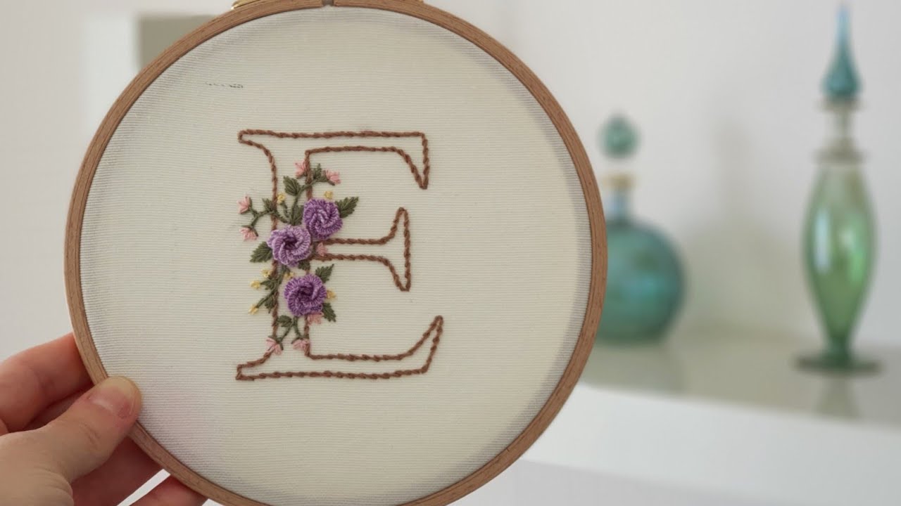 HARF NAKIŞ |  Brezilya Nakışı Teknikleri |  Brazilian Embroidery  Cast-on Stitch