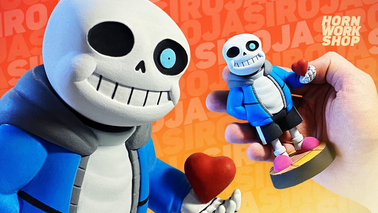 Слепил Санса из Undertale из Санса из Undertale