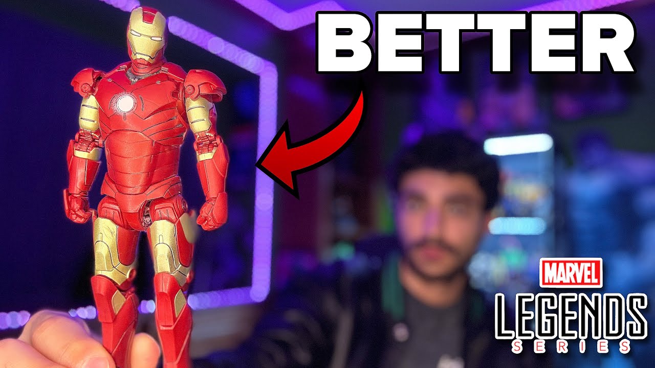 Как улучшить эту фигурку Железного Человека из серии Marvel Legends