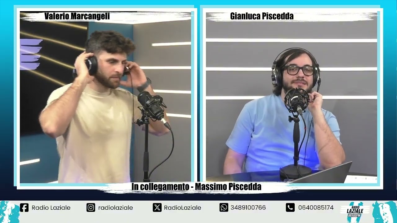 RADIO LAZIALE (Lazio Social Club) - MASSIMO PISCEDDA (21/01/2026)