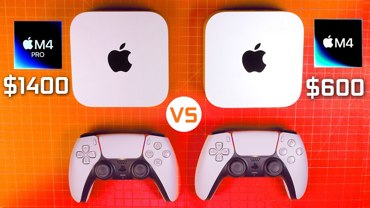Mac Mini M4 против Mac Mini M4 Pro — сравнение игровой производительности