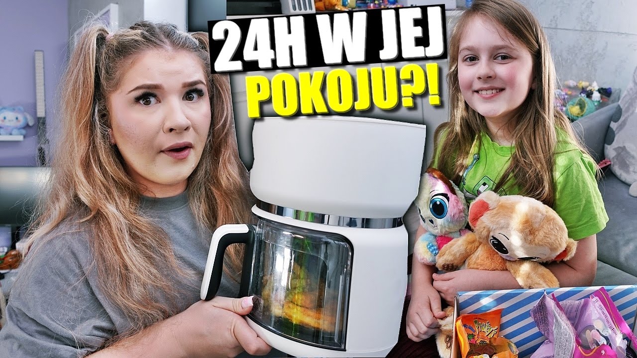 24H Z OLIWIĄ W JEJ POKOJU 🌸 ZROBIŁAM TAM OBIAD!