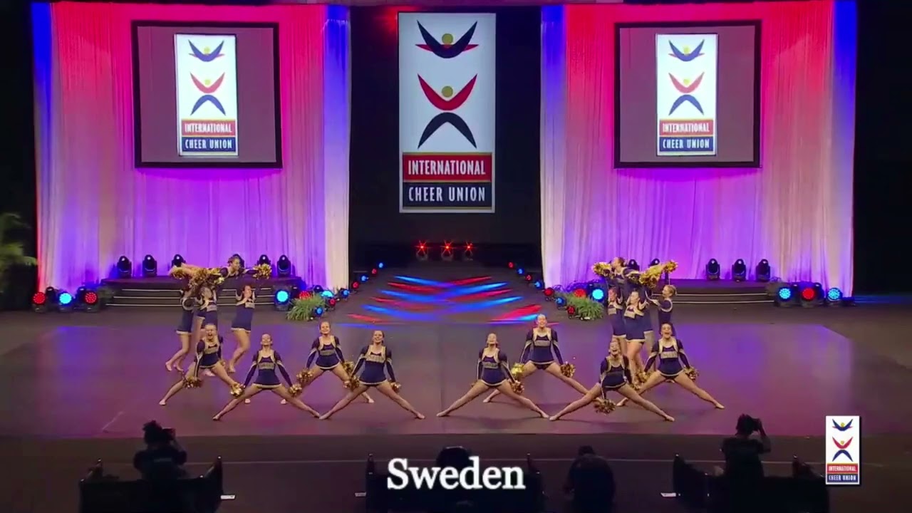 ICU Worlds 2022 Pom – Team Sweden
