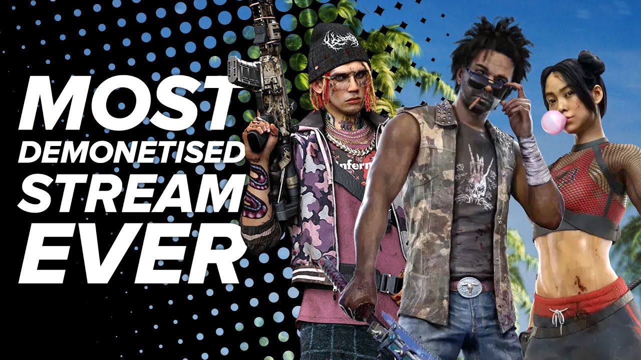 Our MOST DEMONETISED Stream Ever! Dead Island 2 Co-op Gameplay with Mike, Jane and Andy