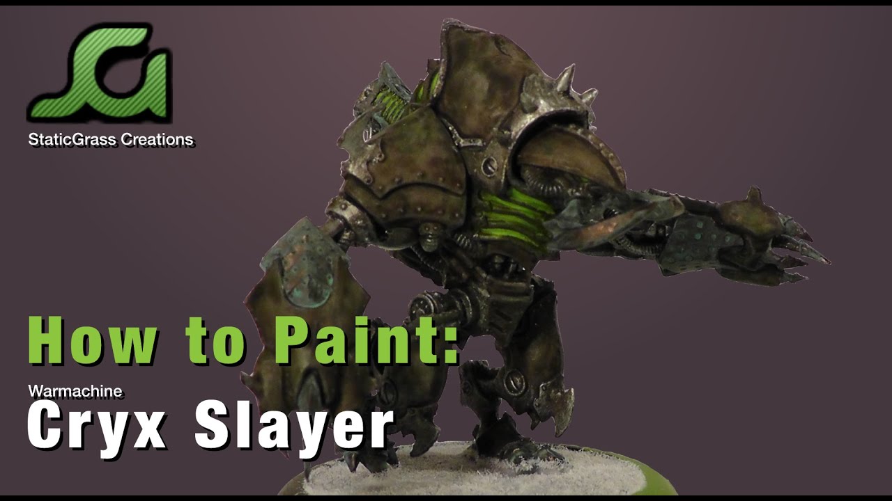 How to Paint: Cryx Slayer Helljack