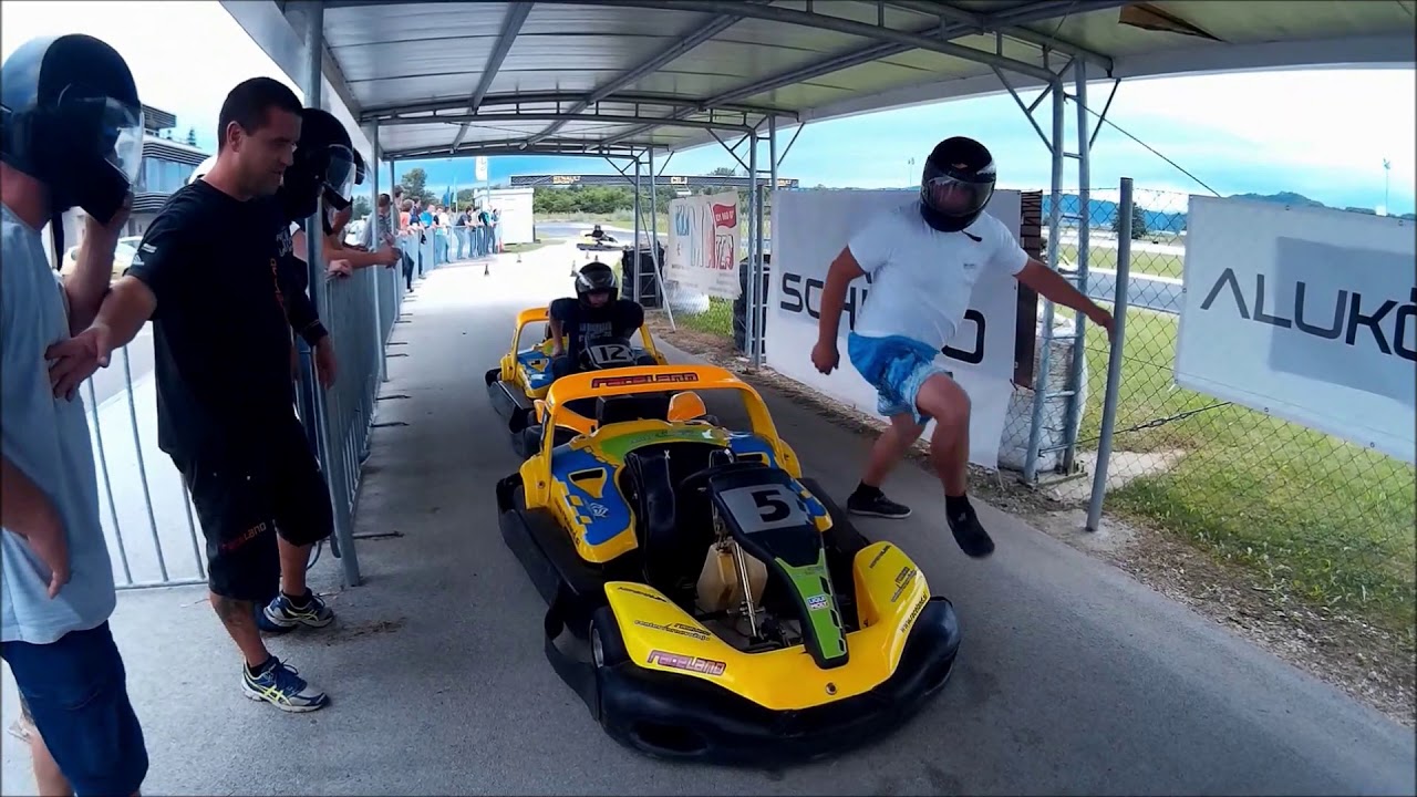 Raceland Krško karting za skupine TEAM BUILDING