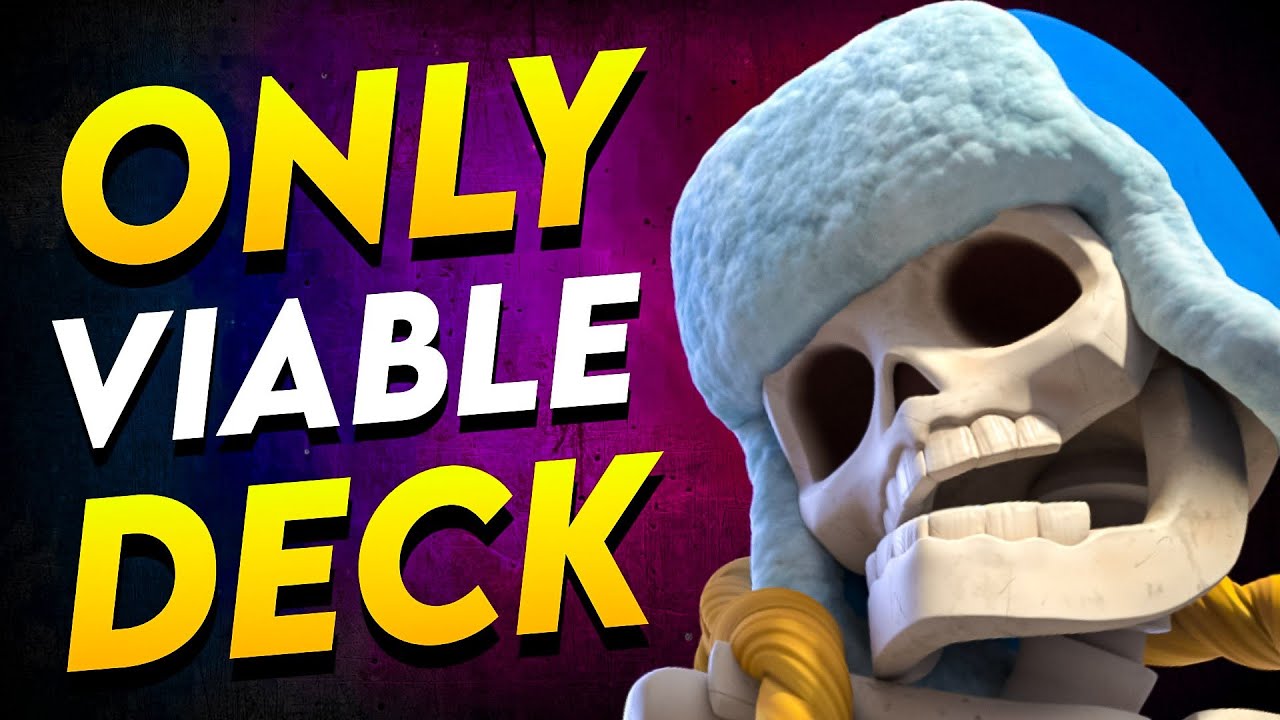 The ONLY Viable Giant Skeleton Deck in Clash Royale