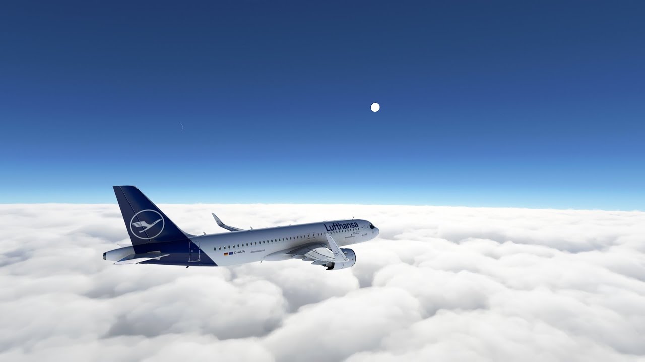Microsoft Flight Simulator 2020 : Варшава (EPWA) - Франкфурт (EDDF)  : A320neo : #8