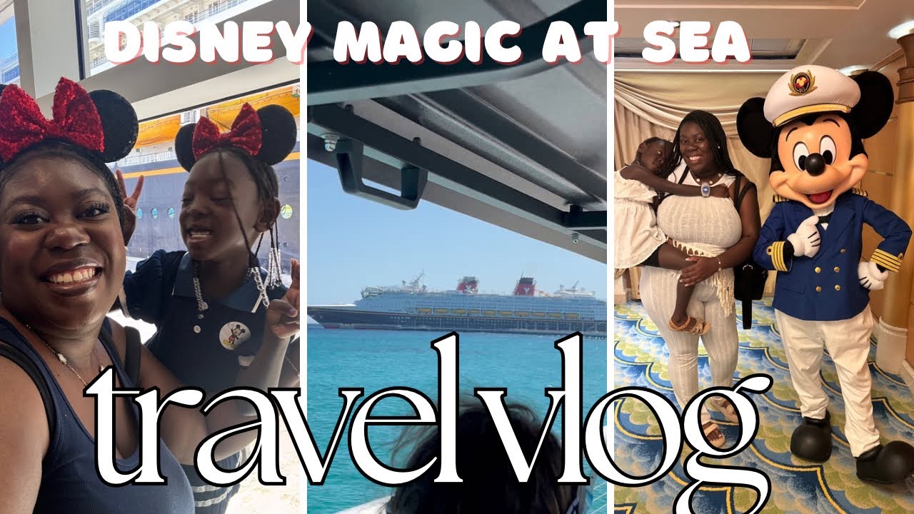 TRAVEL VLOG | Sailing with Disney Magic