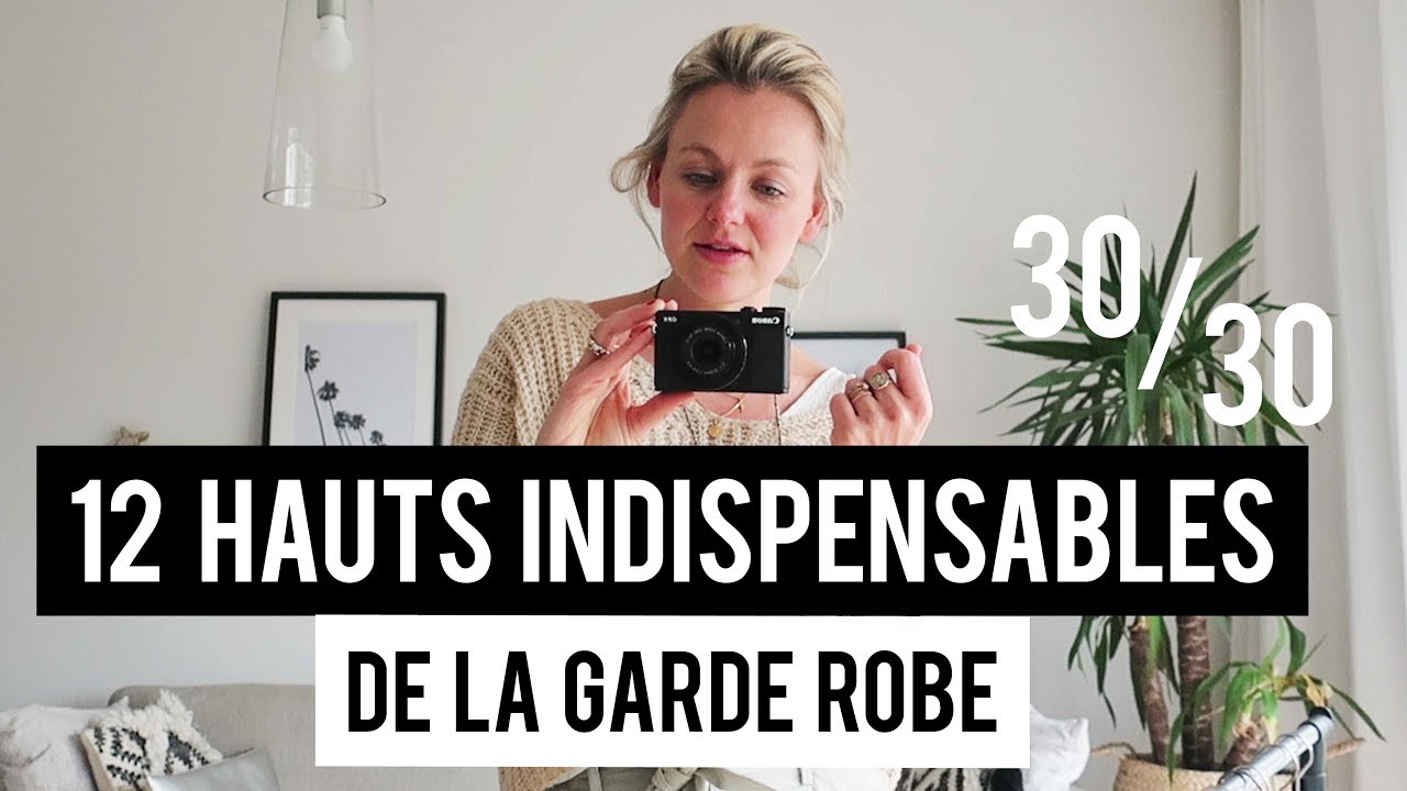 LES 12 TOPS INDISPENSABLES DE MA GARDE ROBE !