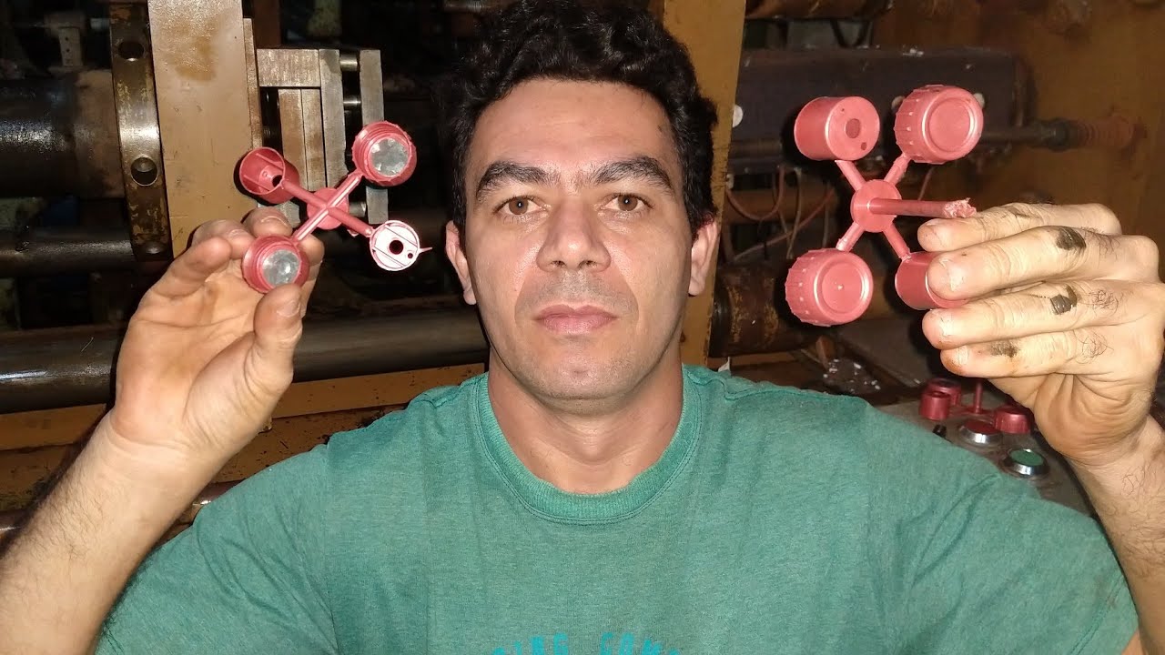 INJETORA DE PLASTICO, usando plástico reciclado