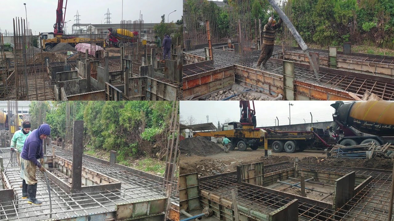 Strip Foundation Framework and Casting