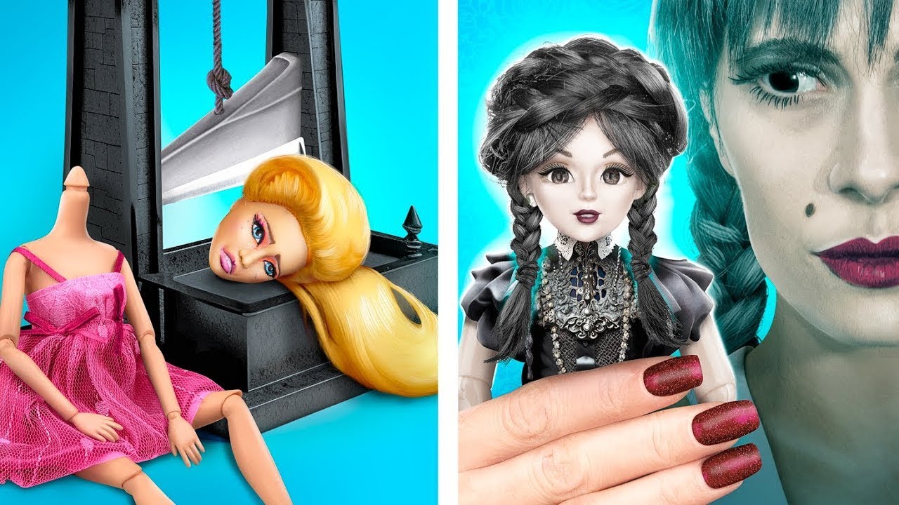 Mercredi Addams ! D'Intello à Populaire, Relooking Extrême Avec Des Gadgets Vus Sur TikTok !