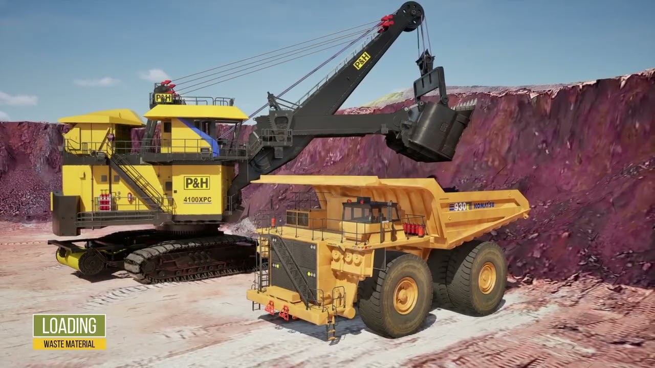 Cleveland-Cliffs – Tilden Mining Process Overview | 3D Industrial Animation
