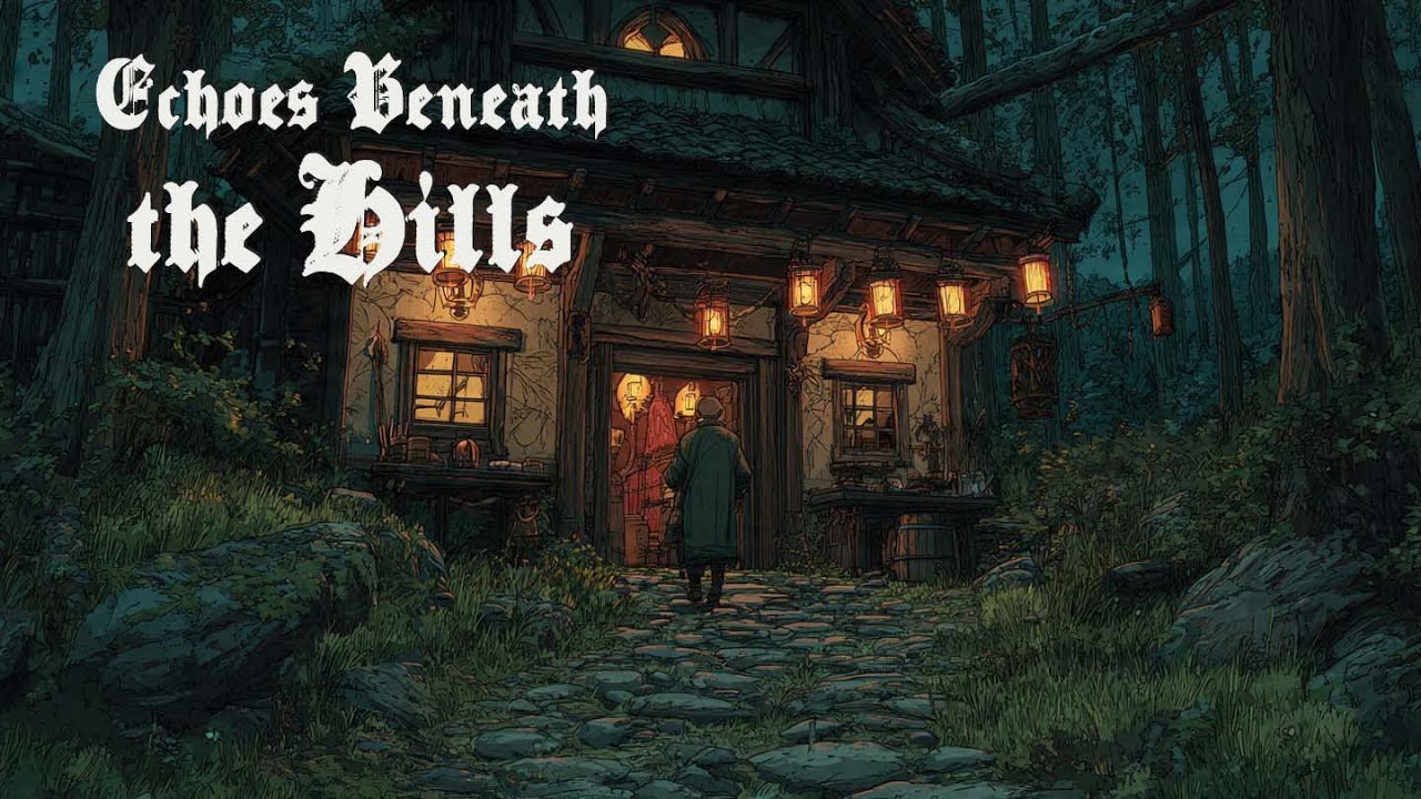 Celtic Fantasy Music - Peaceful Fantasy Valley with Soft Celtic Harp Echoes / Focus for Work