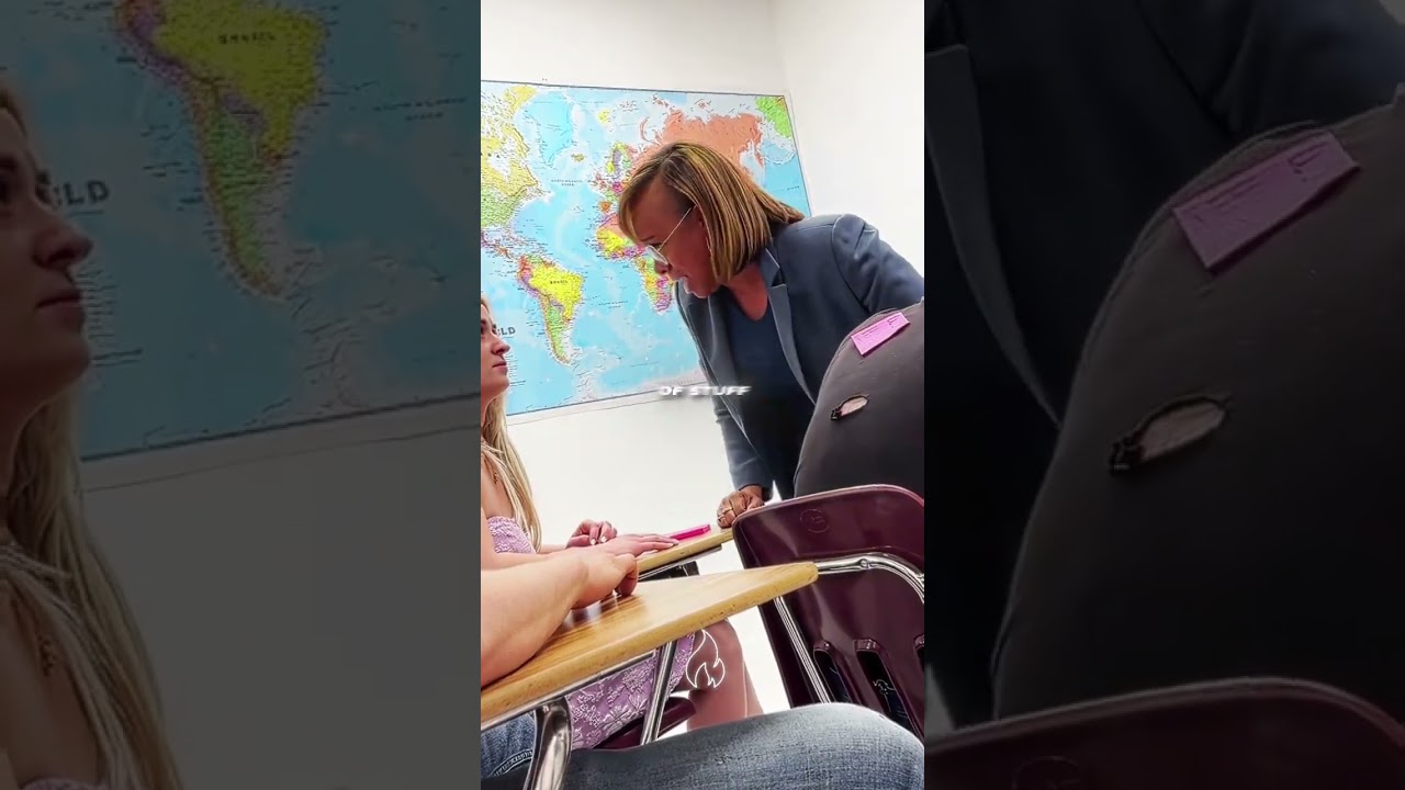 В этом учительском классе издевательства не допускаются 🫡👀