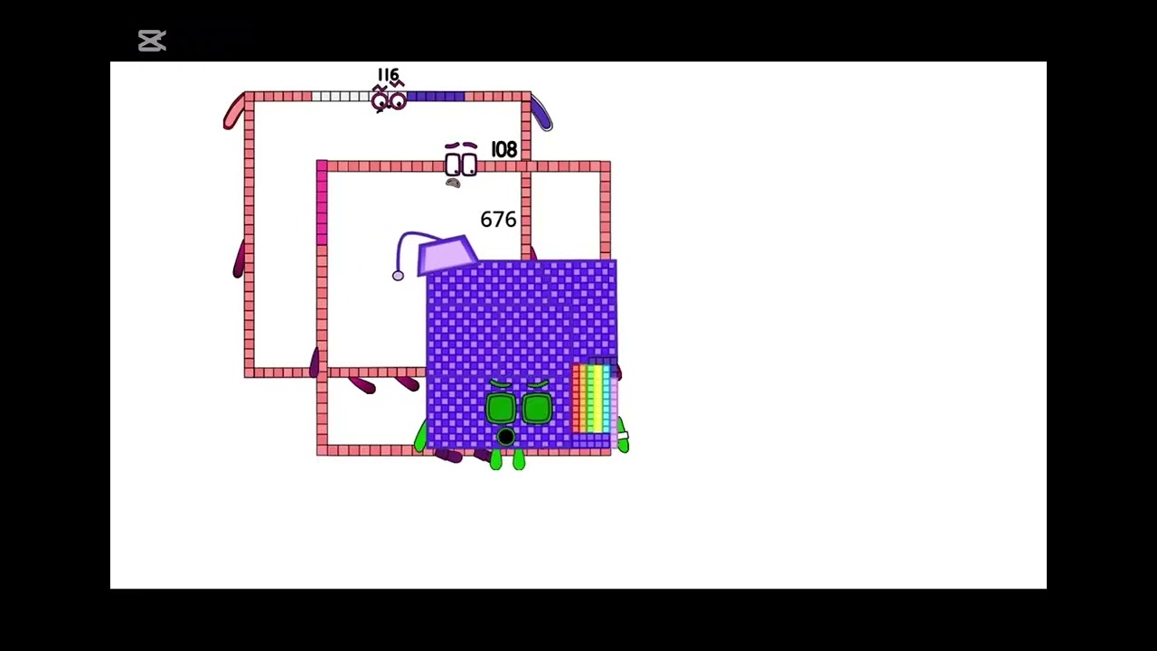 1600 sneezes #numberblocks #sneeze