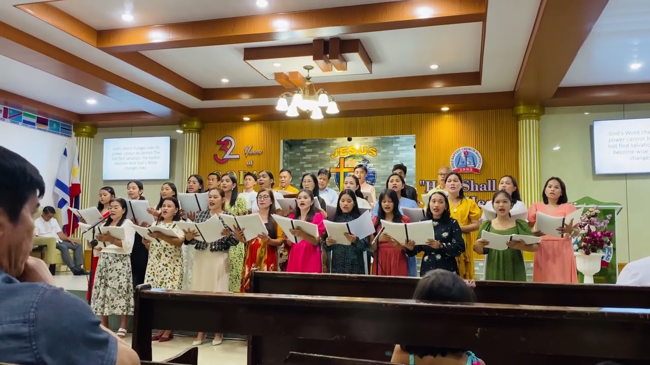 “God’s Word Changes Lives” (Bible Baptist Church-Manticao Choir)
