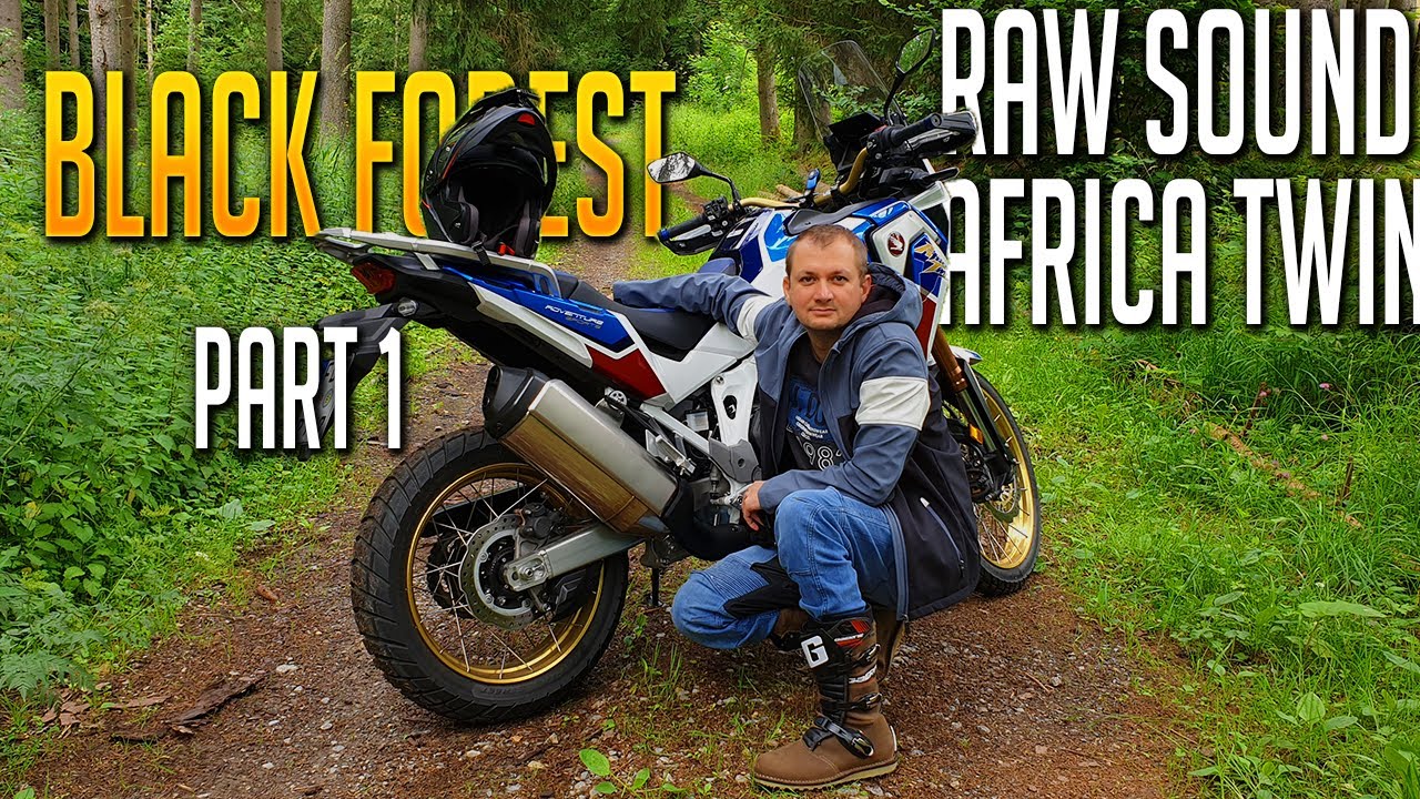 Engine & Transmission RAW SOUND Africa Twin Adventure Sports DCT ES - Germany's Black Forest ON ROAD