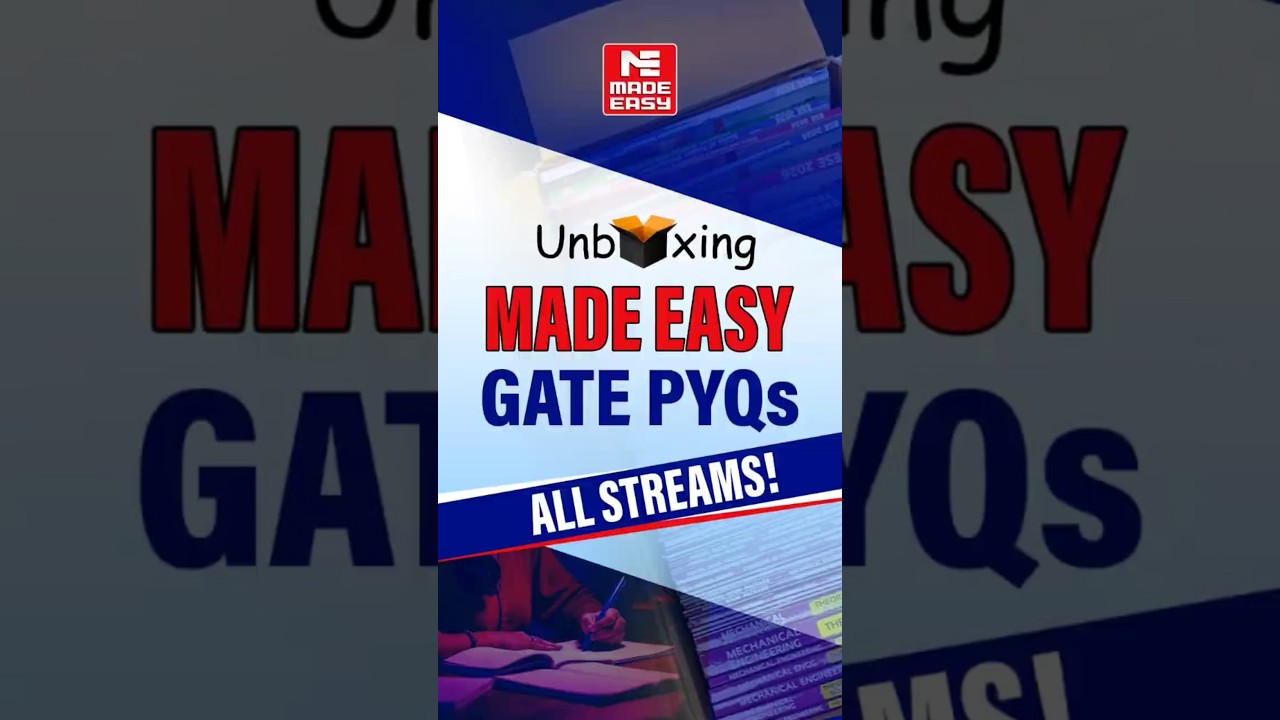MADE EASY GATE 2026 PYQs | Crack GATE 2026 with 30 Years of Solved Papers