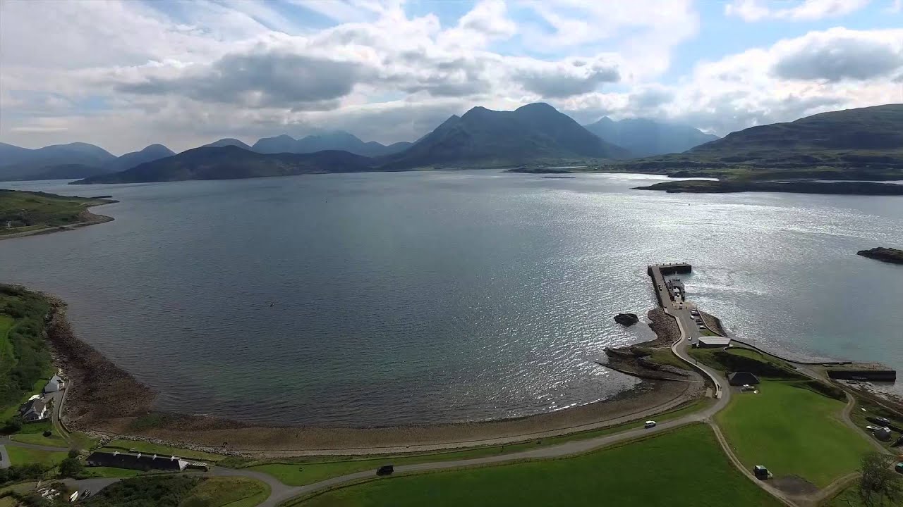 Discover the Isle of Raasay by aerial video