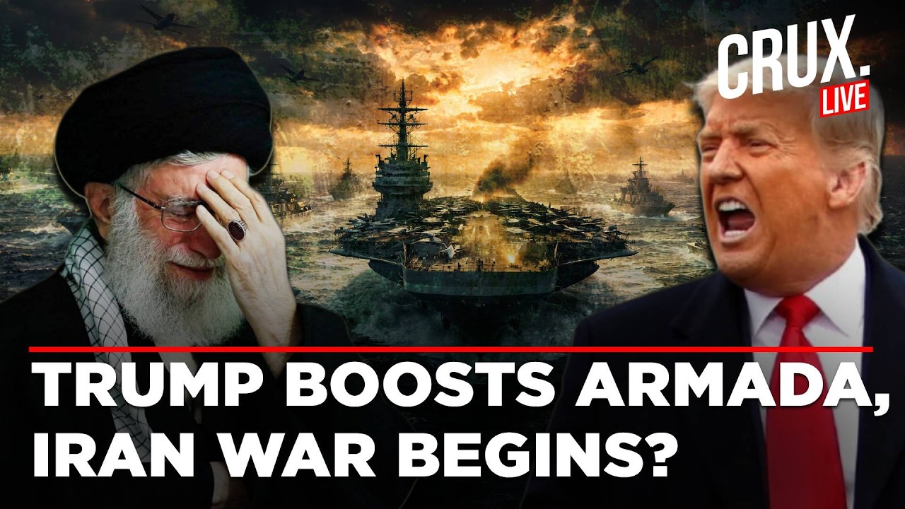 LIVE | Trump Sends USS Bush to Join Armada as He Mulls Iran Strike, Israel Draws David's Sling