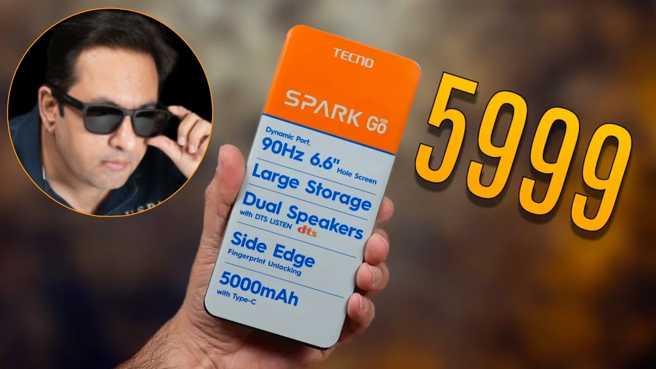 Tecno Spark Go 2024 - The budget smartphone with premium features from Rs. 5999*