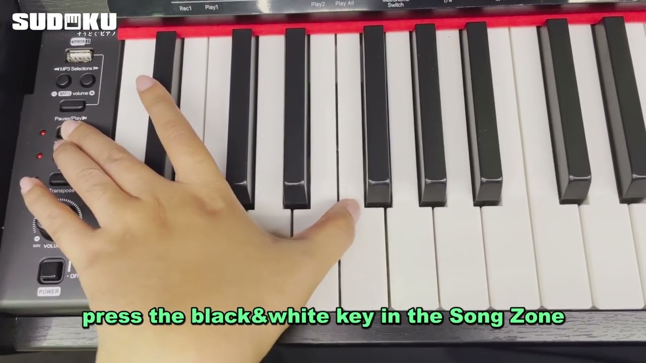 Sudoku Seigo Piano how to play songs?