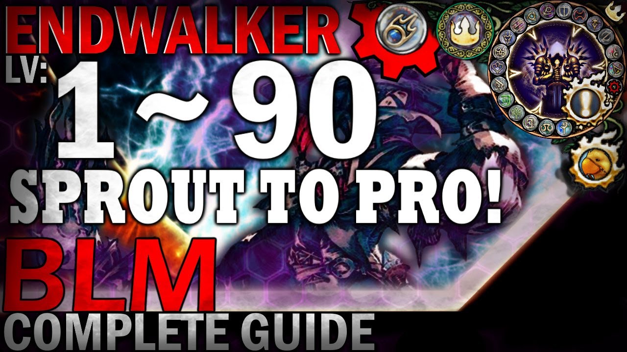 [FFXIV] Endwalker BLACK MAGE Complete Guide 1 thru 90