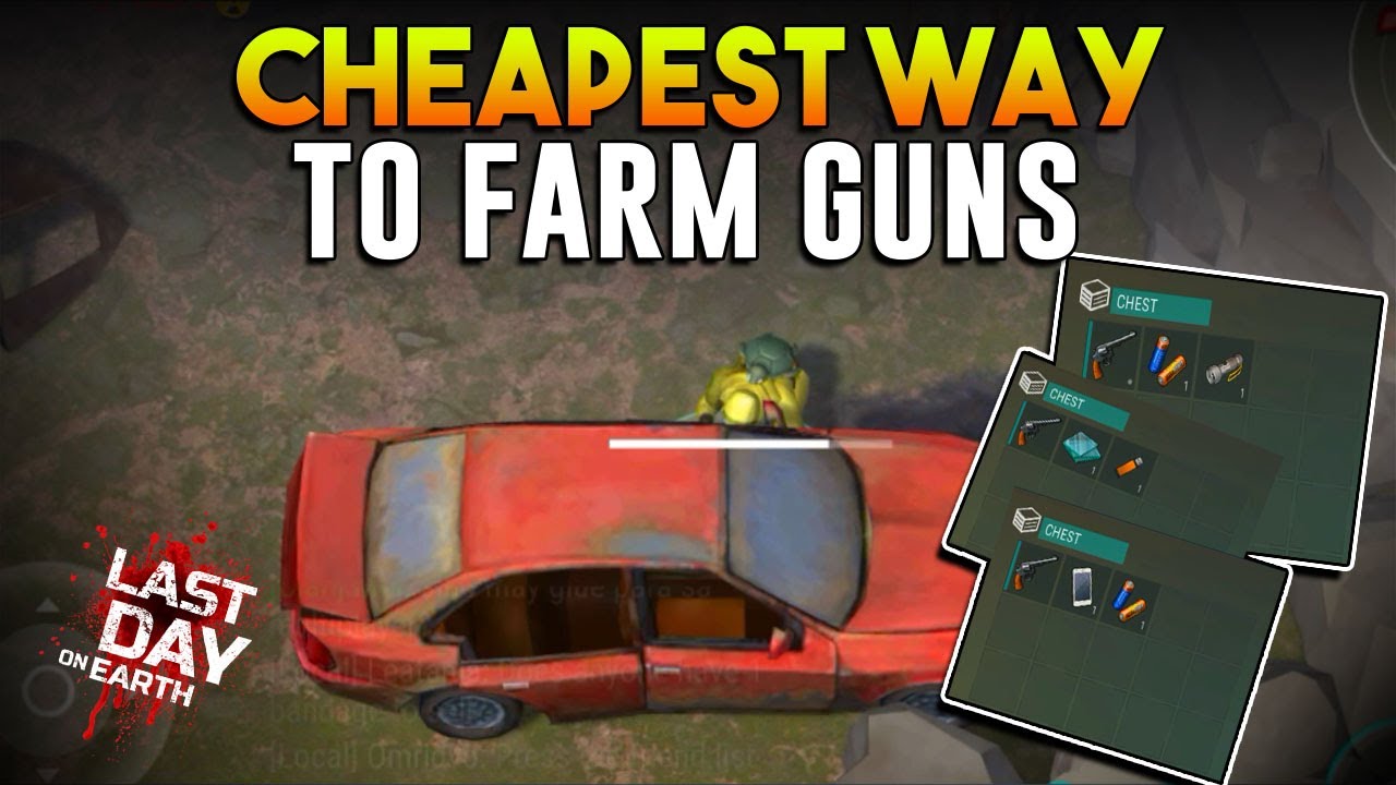 CHEAPEST WAY TO FARM GUNS  IN SECTOR 7  |  LAST DAY ON EARTH: SURVIVAL