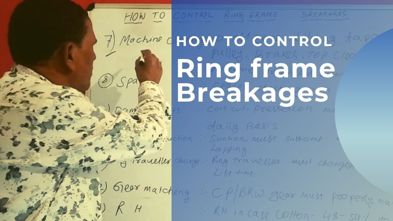 Ring frame breakage control